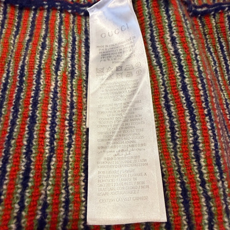 Gucci 二手閒置羊毛罩衫/外套 S號-8