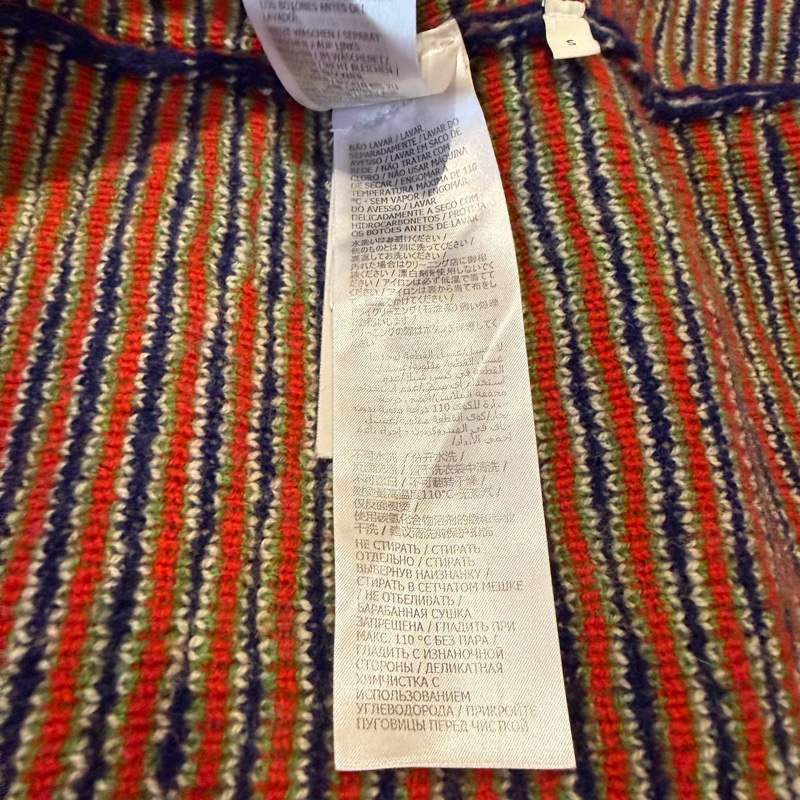 Gucci 二手閒置羊毛罩衫/外套 S號-9