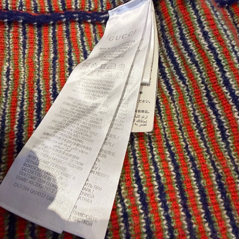 Gucci 二手閒置羊毛罩衫/外套 S號-12