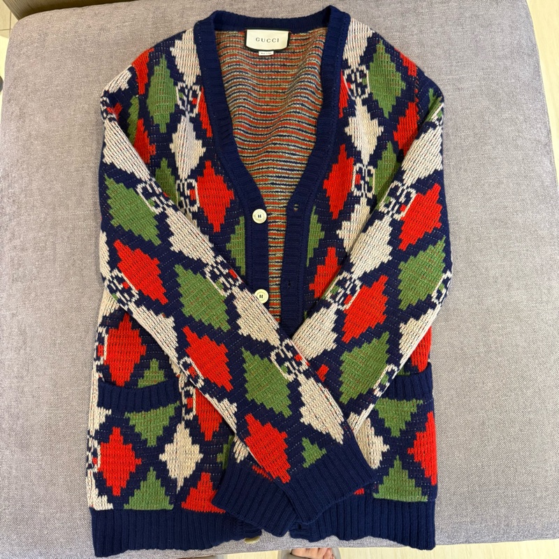 Gucci 二手閒置羊毛罩衫/外套 S號-14