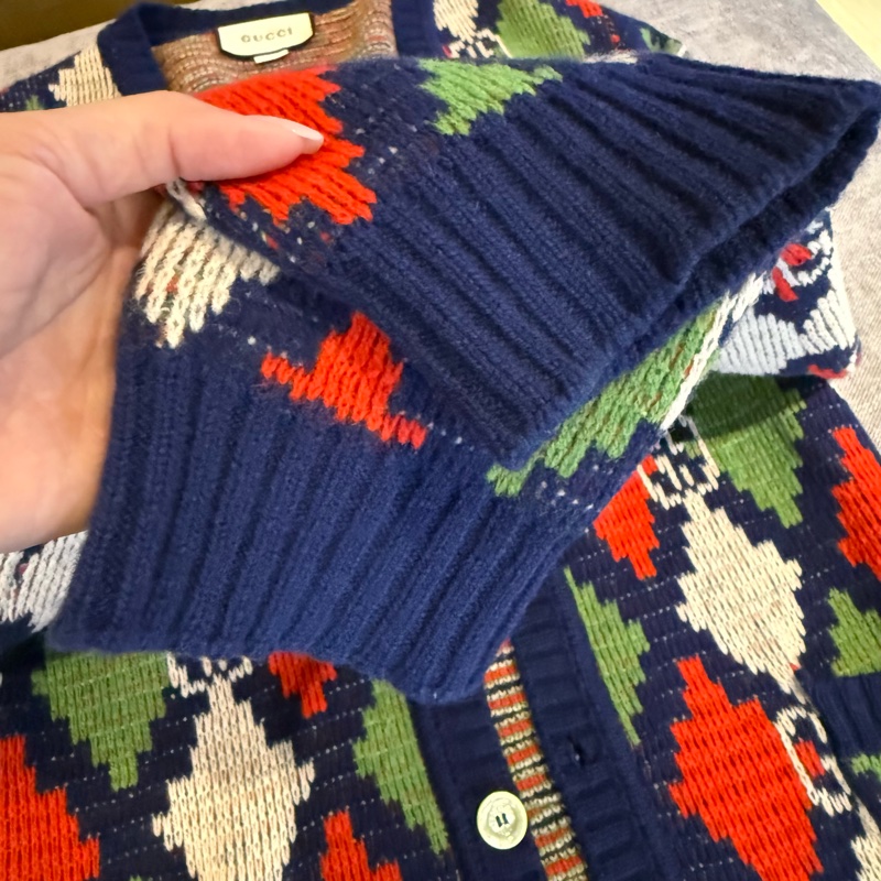 Gucci 二手閒置羊毛罩衫/外套 S號-16