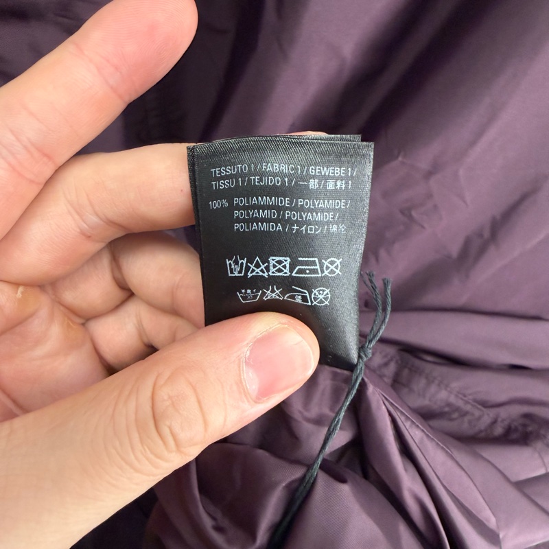 全新Balenciaga紫色長版風衣外套-4