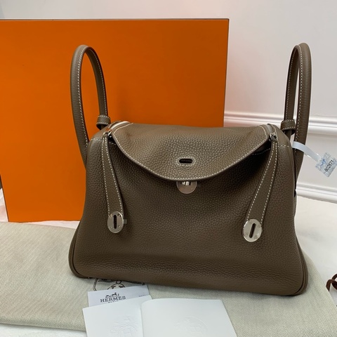 Full Set Hermes Lindy 30 大象灰銀扣 Y刻印 閒置新