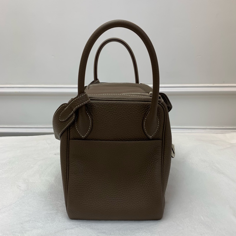 Full Set Hermes Lindy 30 大象灰銀扣 Y刻印 閒置新-4