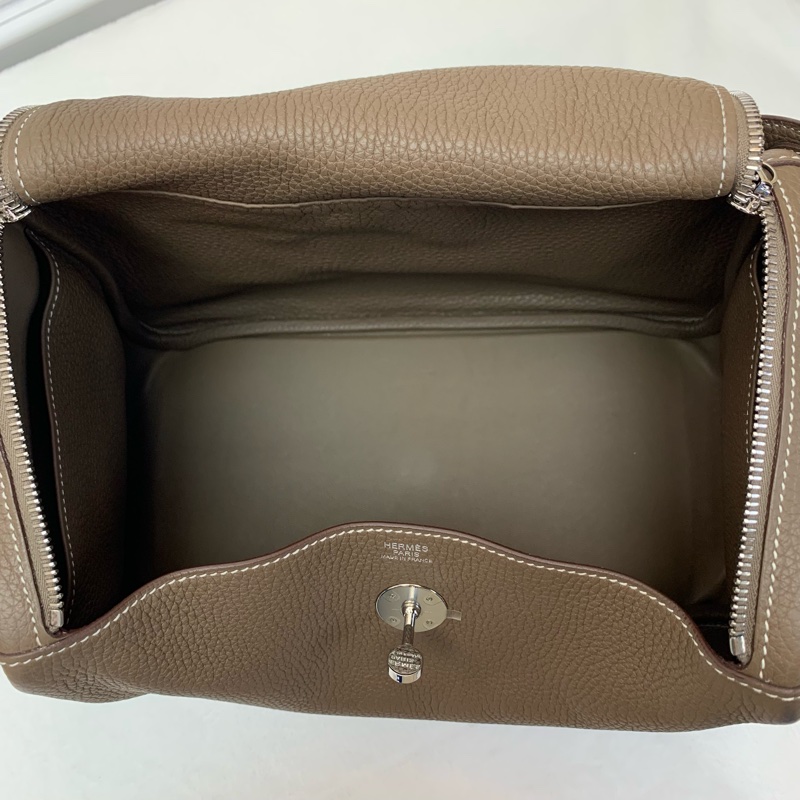 Full Set Hermes Lindy 30 大象灰銀扣 Y刻印 閒置新-8