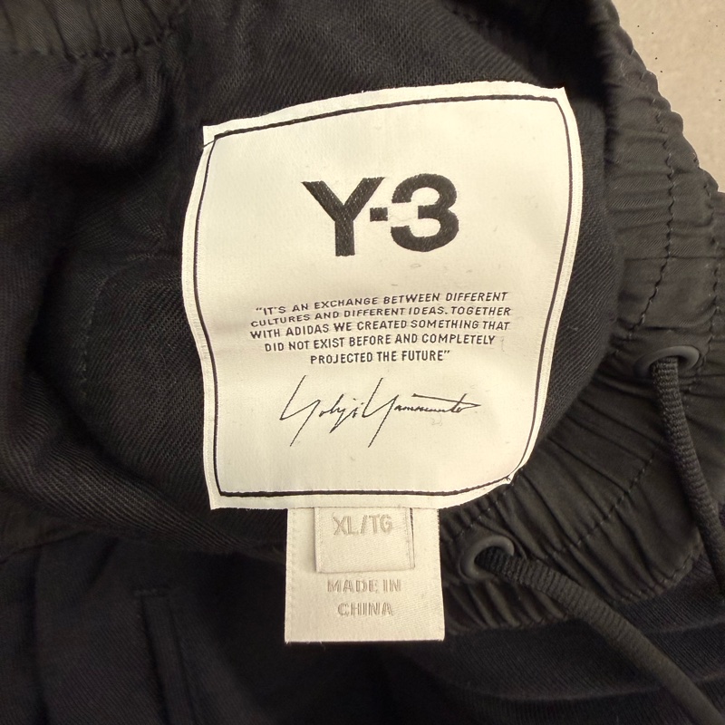 二手adidas x Y-3黑色短褲-7