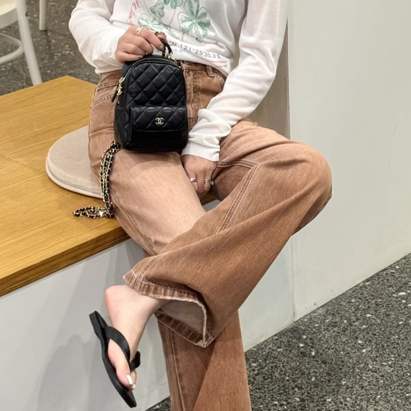 CHANEL香奈兒黑金荔枝牛皮24Cmini小書包全配購證🎒-24