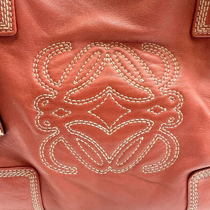 【美收精品】LOEWE 深粉色手提包 C-396【隔月月中將轉賣至日本 上架期限30天】-9