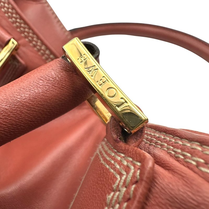 【美收精品】LOEWE 深粉色手提包 C-396【隔月月中將轉賣至日本 上架期限30天】-14