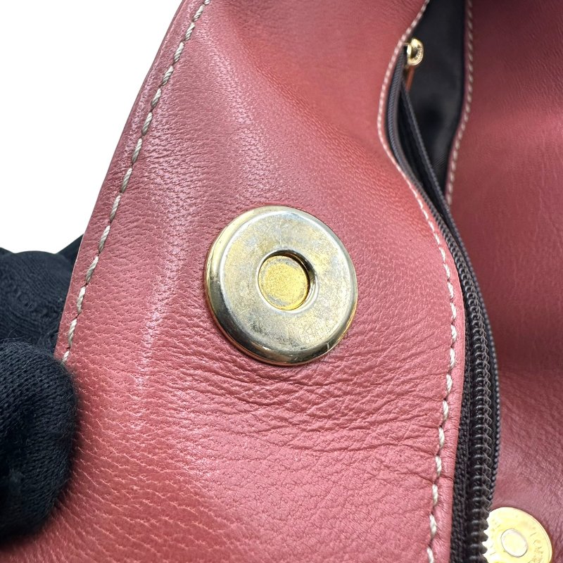 【美收精品】LOEWE 深粉色手提包 C-396【隔月月中將轉賣至日本 上架期限30天】-16