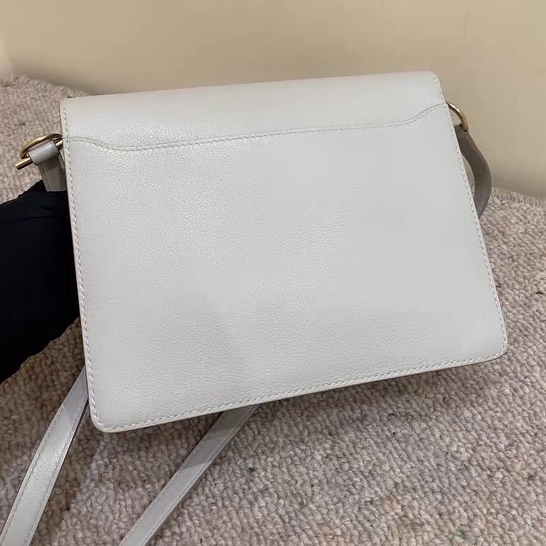 🌈Hermes🧡Roulis 23🧡珍珠灰金扣🌟98.5新🌈Evercolor皮🌟有盒🧡Roulis23🌟Roulis🌟豬鼻子🌟愛馬仕-9