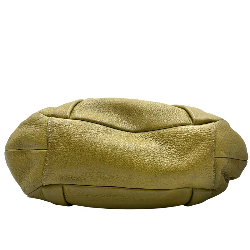 【美收精品】Prada 芥末綠手提包 C-395【隔月月中將轉賣至日本 上架期限30天】-6