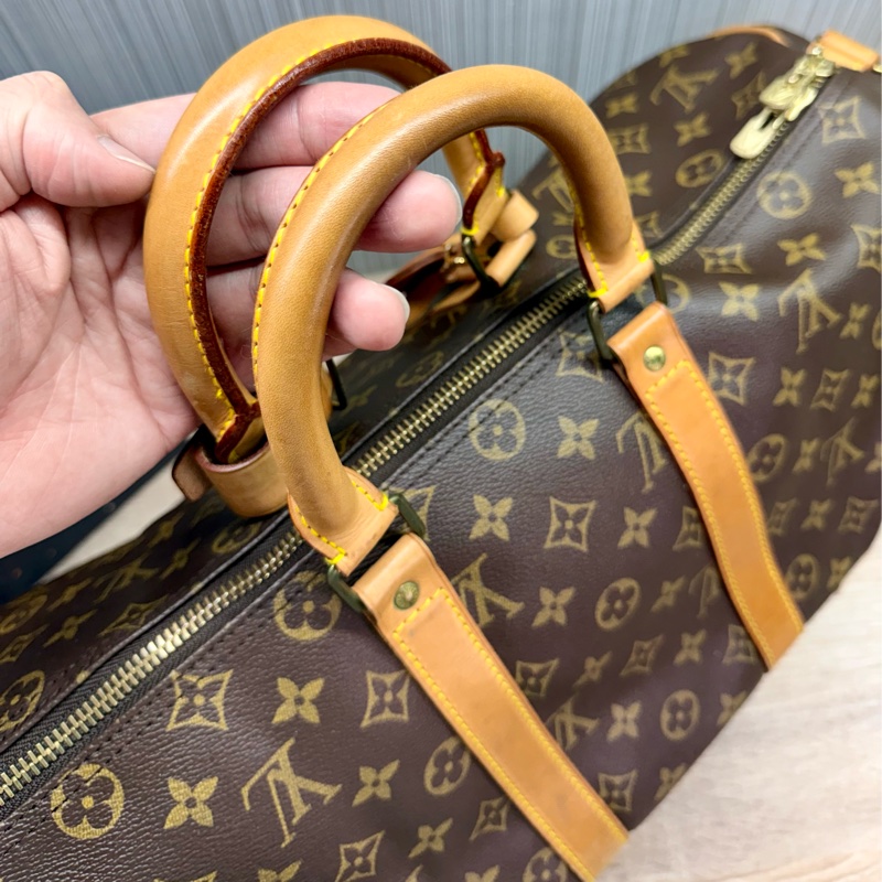 LV M41418 KEEPALL 45背帶款兩用旅行包旅行袋-13