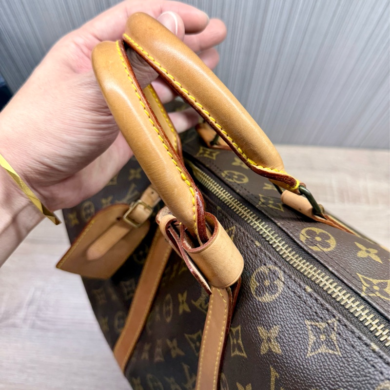 LV M41418 KEEPALL 45背帶款兩用旅行包旅行袋-15