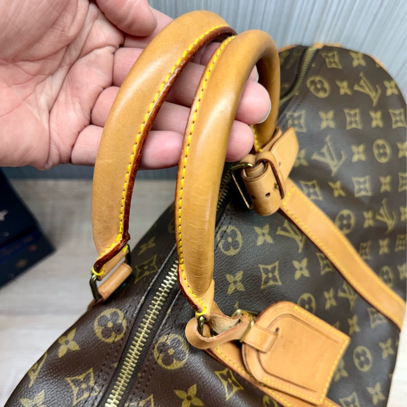 LV M41418 KEEPALL 45背帶款兩用旅行包旅行袋-16