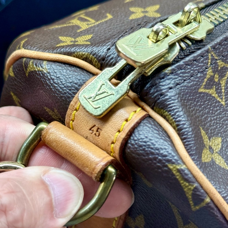 LV M41418 KEEPALL 45背帶款兩用旅行包旅行袋-18