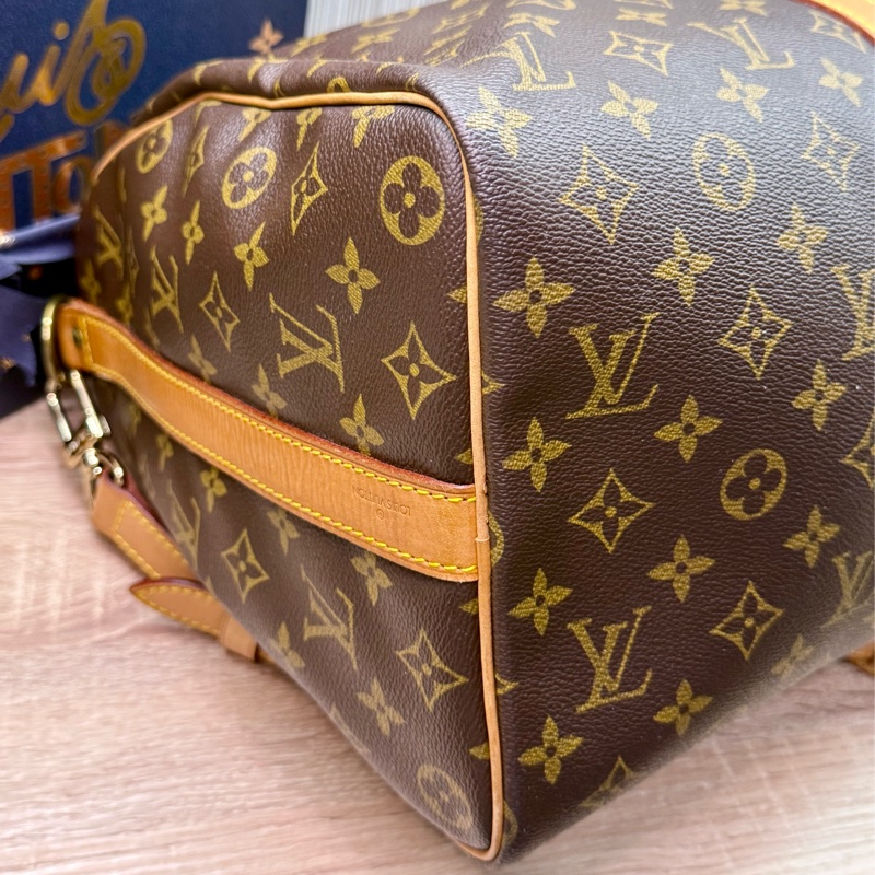 LV M41418 KEEPALL 45背帶款兩用旅行包旅行袋-19