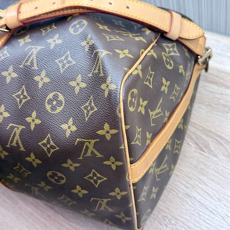 LV M41418 KEEPALL 45背帶款兩用旅行包旅行袋-22