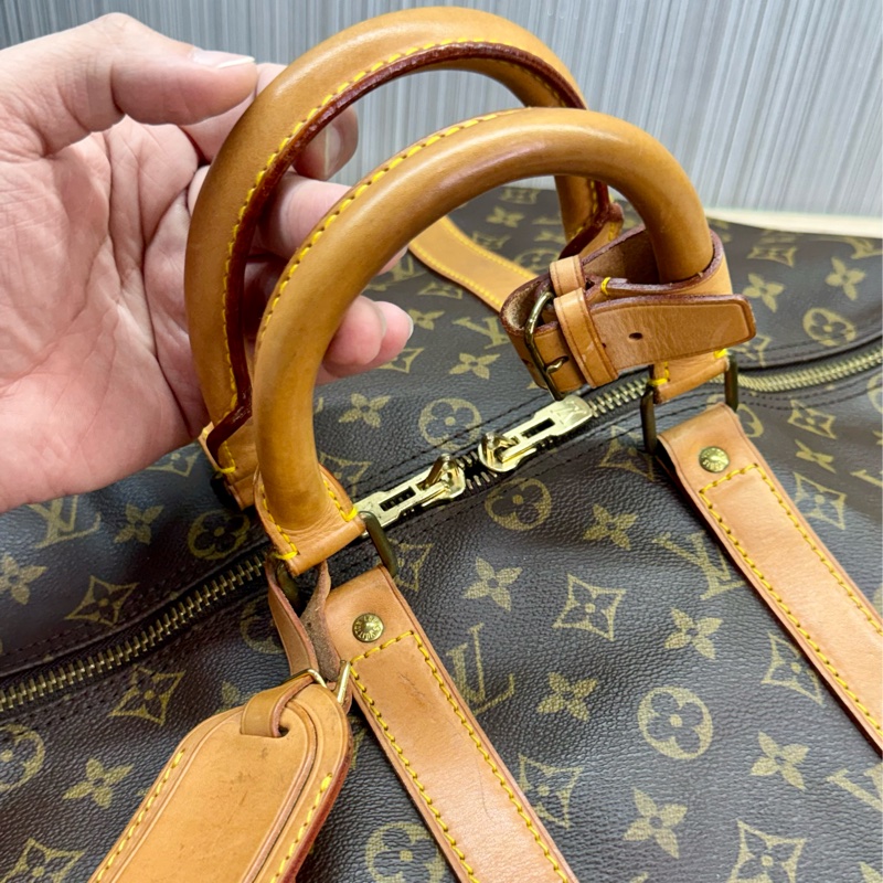LV M41418 KEEPALL 45背帶款兩用旅行包旅行袋-23