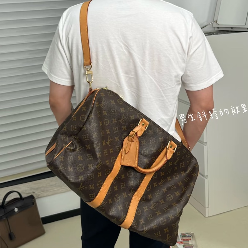 LV M41418 KEEPALL 45背帶款兩用旅行包旅行袋-47