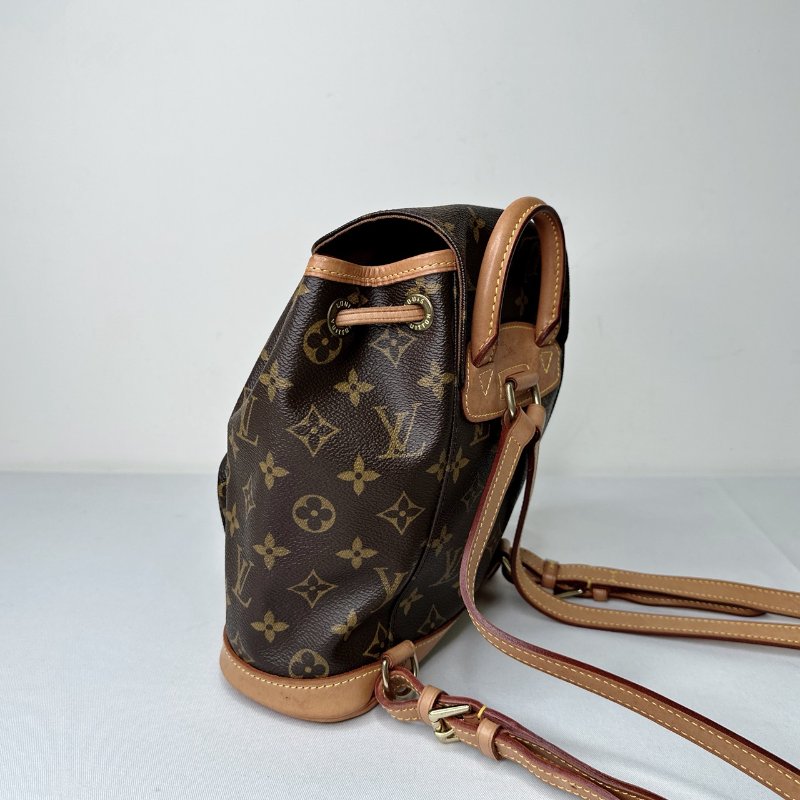 LV 老花小號迷你雙肩包-4