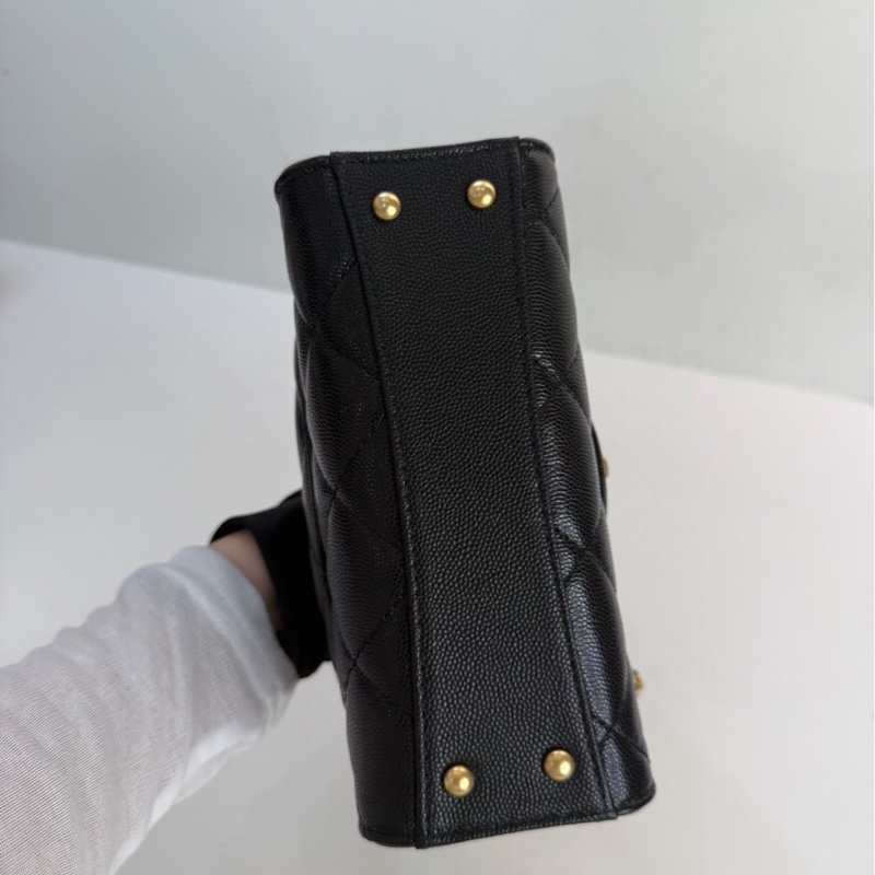 CHANEL｜ 黑金手柄斜挎包 24A-2