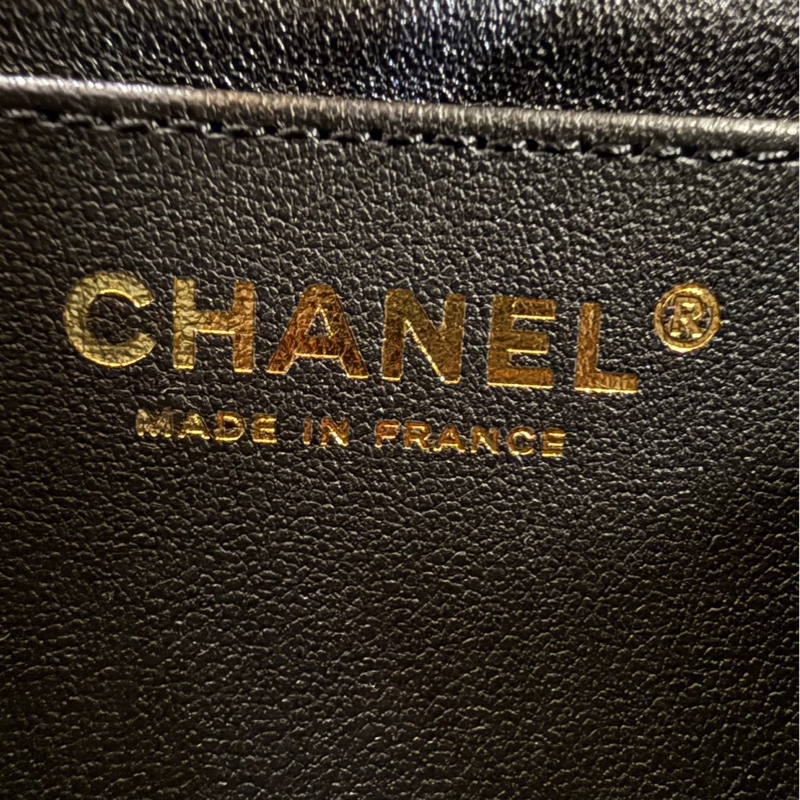 CHANEL｜ 黑金手柄斜挎包 24A-8