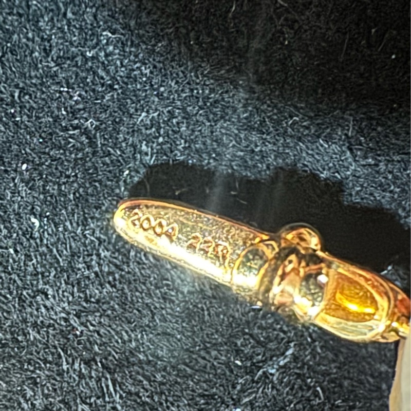 chrome hearts 22k克羅心白鑽十字架-3