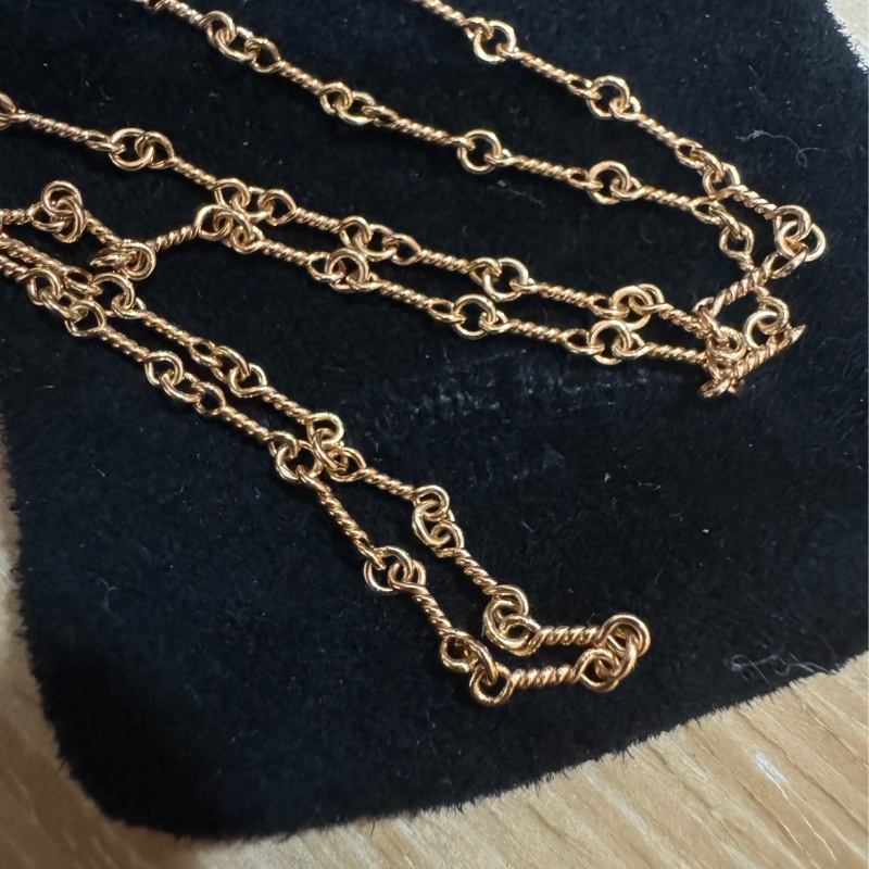 chrome hearts 22k竹節項鍊-3