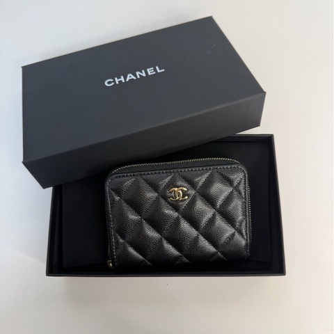 CHANEL｜大ㄇ拉鍊錢包