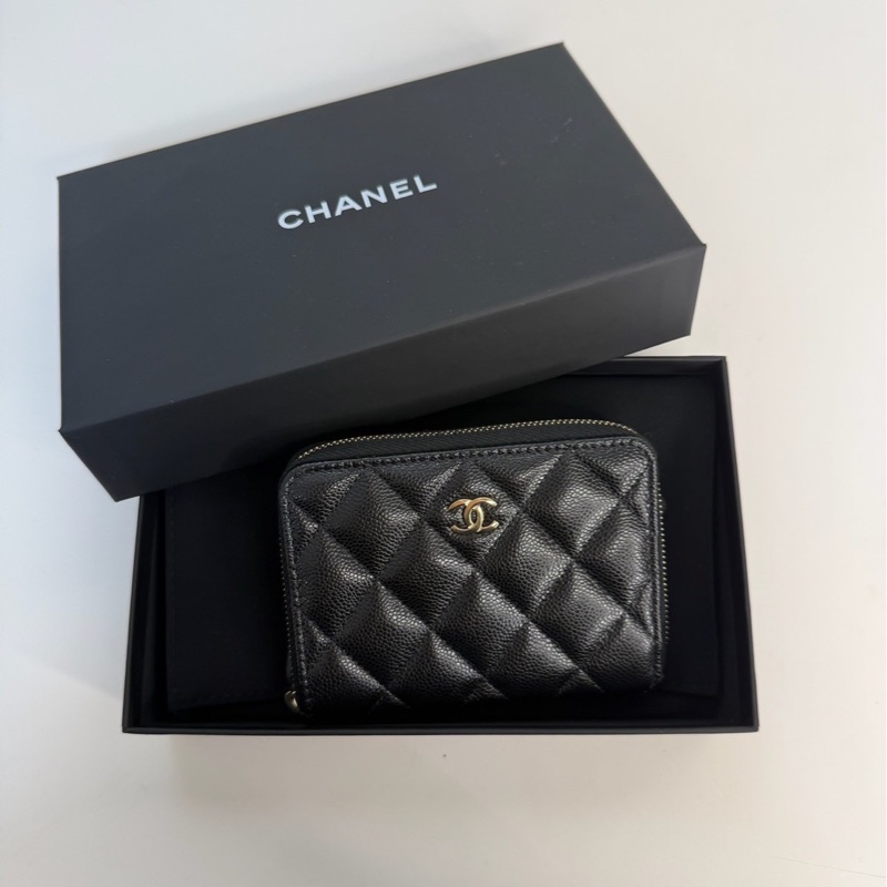 CHANEL｜大ㄇ拉鍊錢包-0