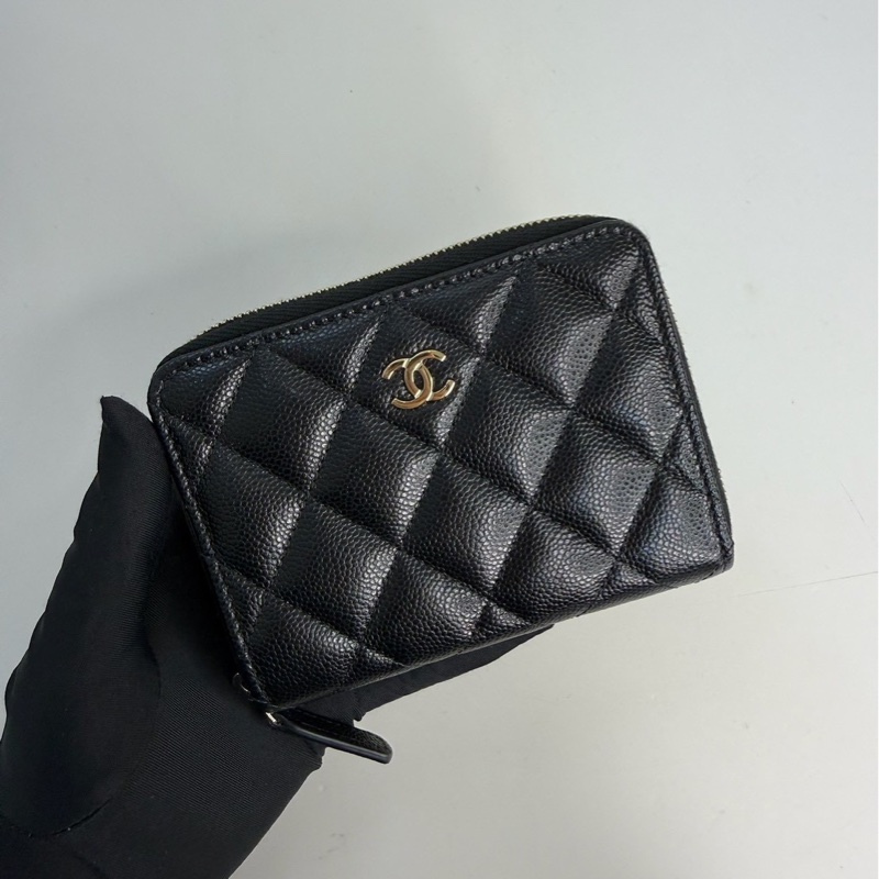 CHANEL｜大ㄇ拉鍊錢包-1