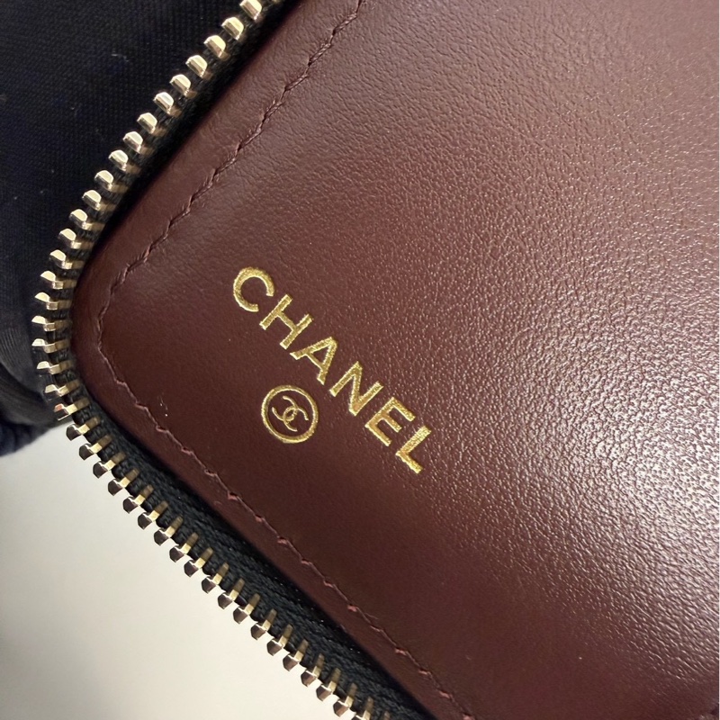CHANEL｜大ㄇ拉鍊錢包-6