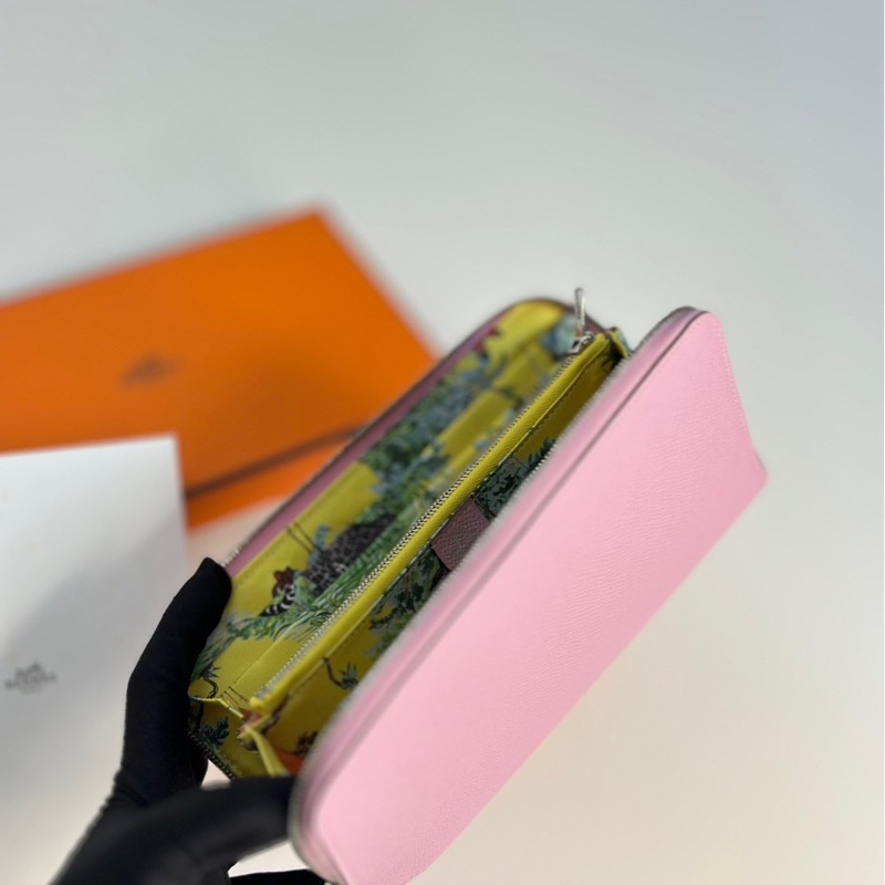 Hermes｜絲巾長夾 招財鑽豹-1