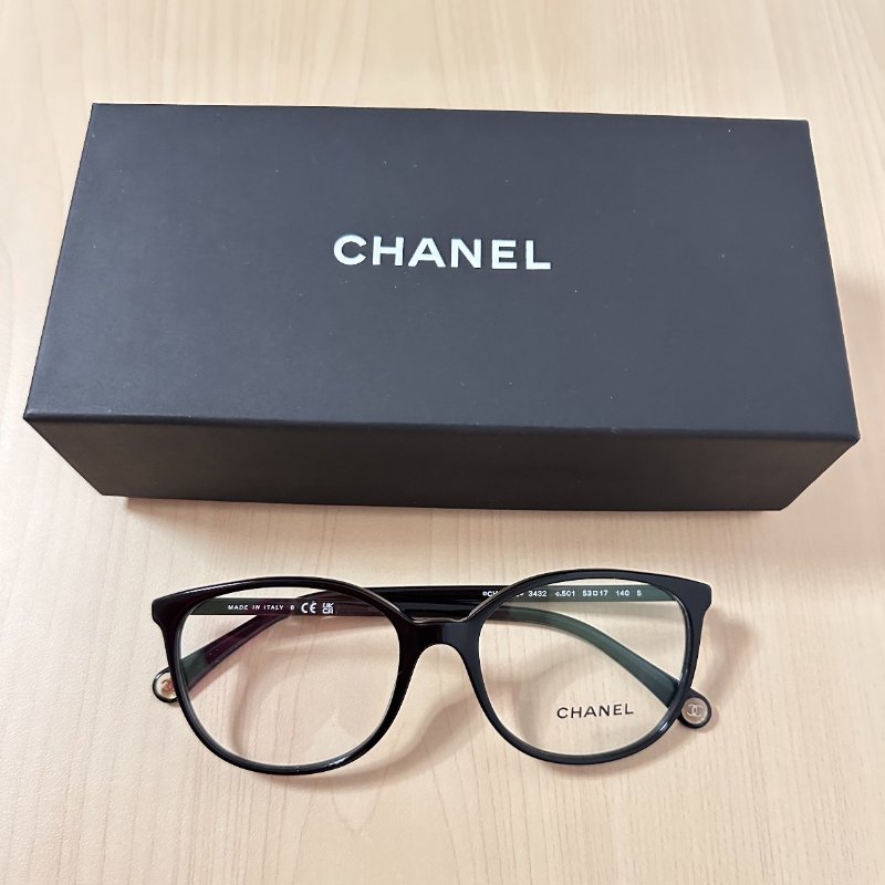 【現貨】CHANEL 香奶奶的平光眼鏡 CH3432-4