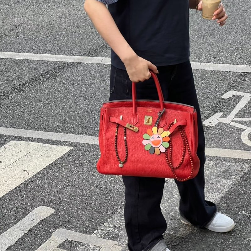 HERMES Birkin 35 - 番茄紅金 🅀-18