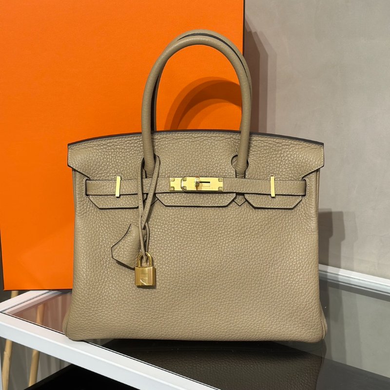 HERMES Birkin 30 - 風衣灰金 Z-0