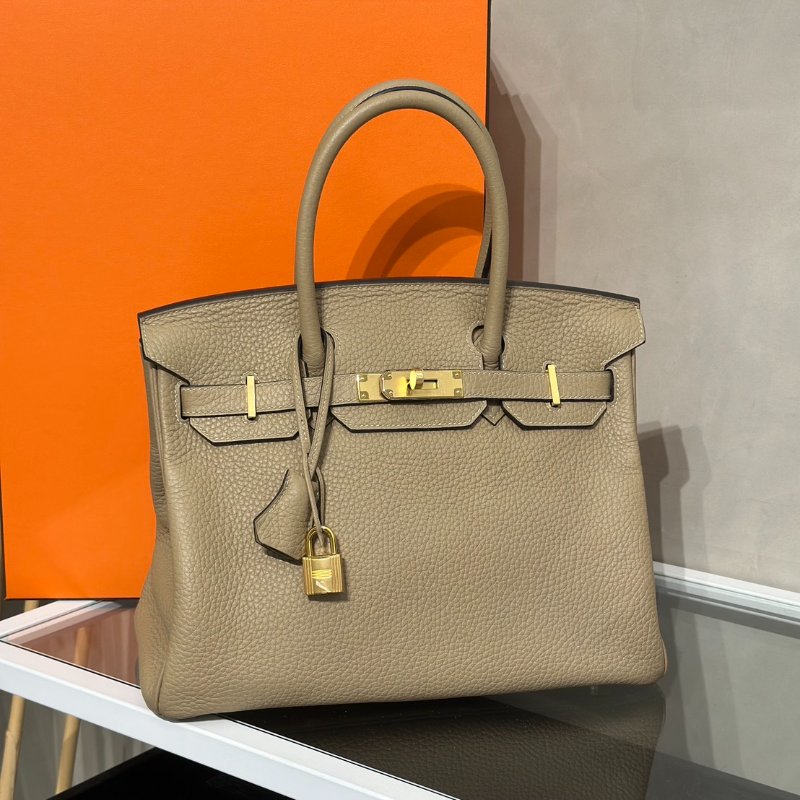 HERMES Birkin 30 - 風衣灰金 Z-2