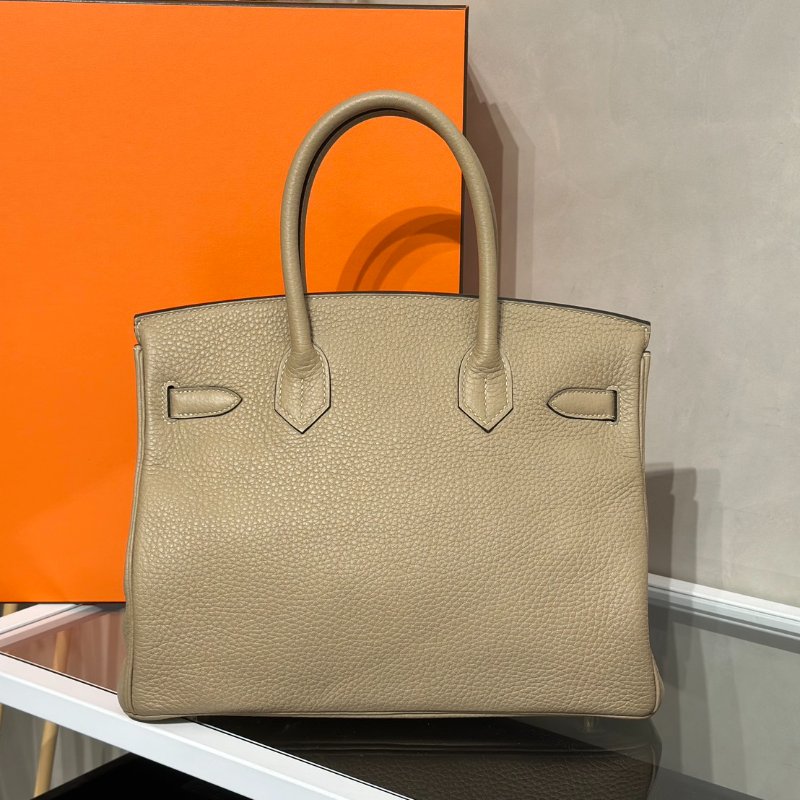 HERMES Birkin 30 - 風衣灰金 Z-4