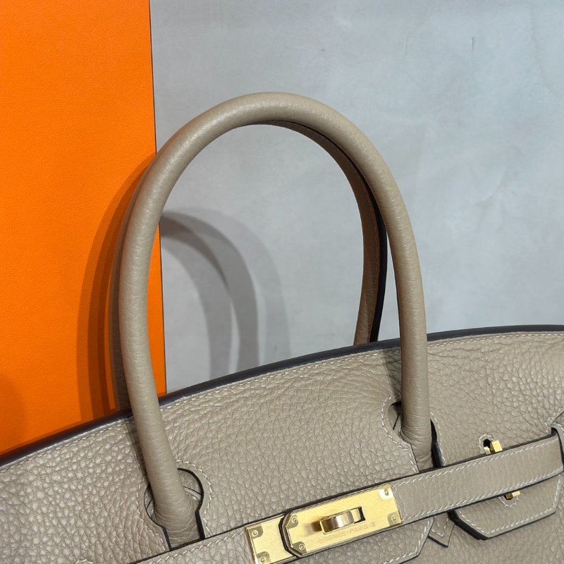 HERMES Birkin 30 - 風衣灰金 Z-6
