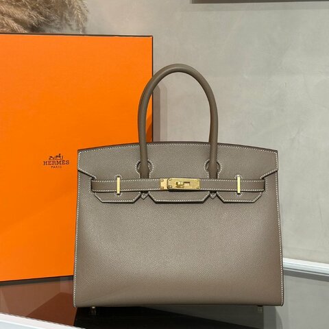 HERMES Birkin 30 - 大象灰金 Z