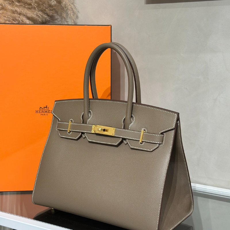 HERMES Birkin 30 - 大象灰金 Z-3