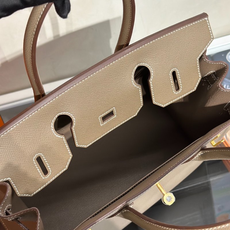 HERMES Birkin 30 - 大象灰金 Z-7