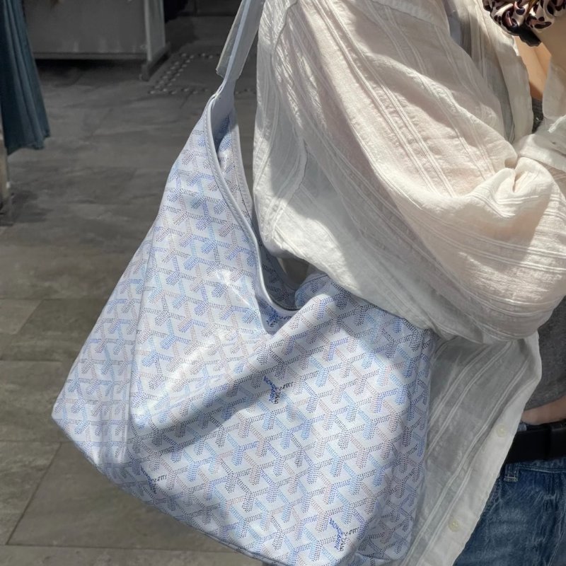 GOYARD 2026限定Hobo流浪包 - 極地藍-12