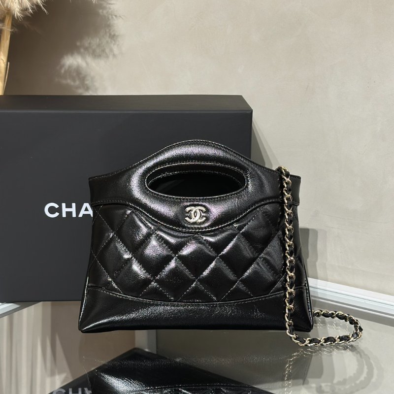 CHANEL 31 Nano Bag - 黑金-0