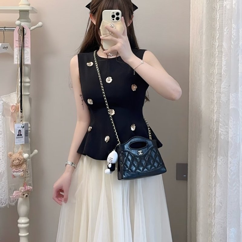 CHANEL 31 Nano Bag - 黑金-1