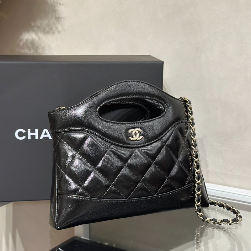 CHANEL 31 Nano Bag - 黑金-2