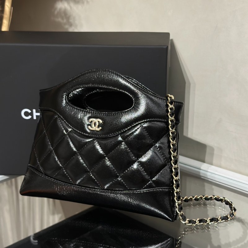CHANEL 31 Nano Bag - 黑金-3