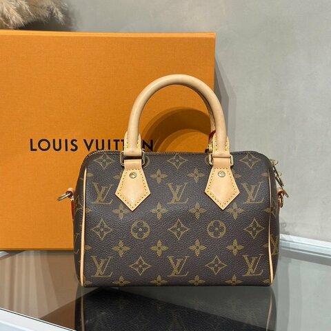 LOUIS VUITTON Speedy bandouliere 20 - 米邊背帶