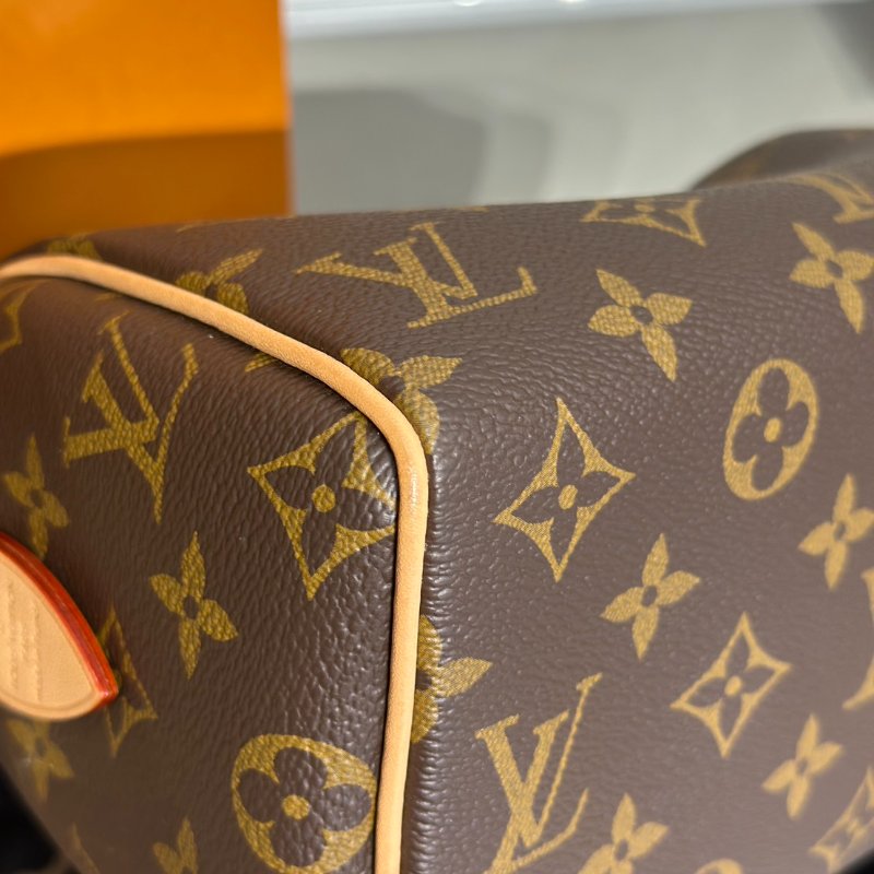 LOUIS VUITTON Speedy bandouliere 20 - 米邊背帶-7
